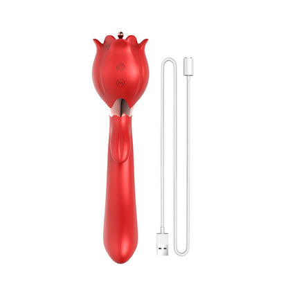 3 in 1 Rocking Rose Vibrator